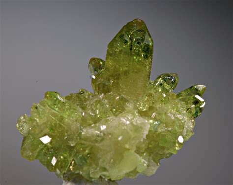 Well Arranged Molecules Mineral Specimen Vesuvianite With Diopside