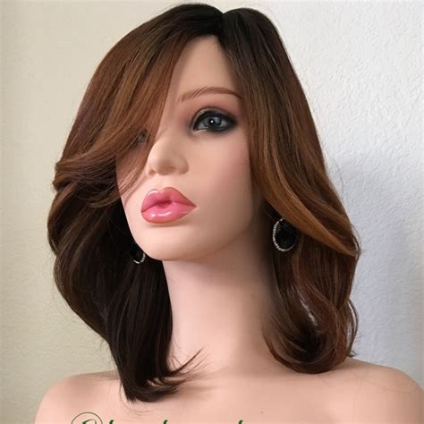 Other Golden Brown Wig Ombr Short Wavy Heat Ok 14 Inch Poshmark