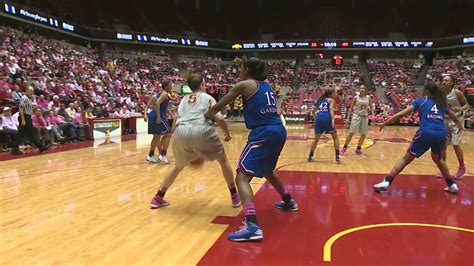 Iowa State Women S Basketball Highlights Vs Kansas YouTube