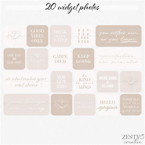 Nude Ios App Icon Pack Unique Icons In Colors Each Etsy