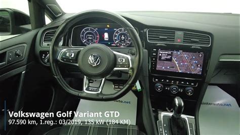 Volkswagen Golf Gtd Variant 2 0 Tdi Dsg Predstavitev Vozila Youtube