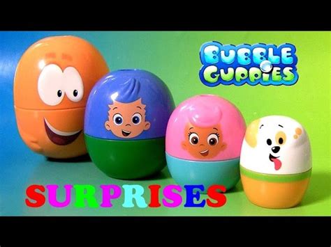 Bubble Guppies Stacking Cups Toy Surprise Eggs From Paw Patrol Disney