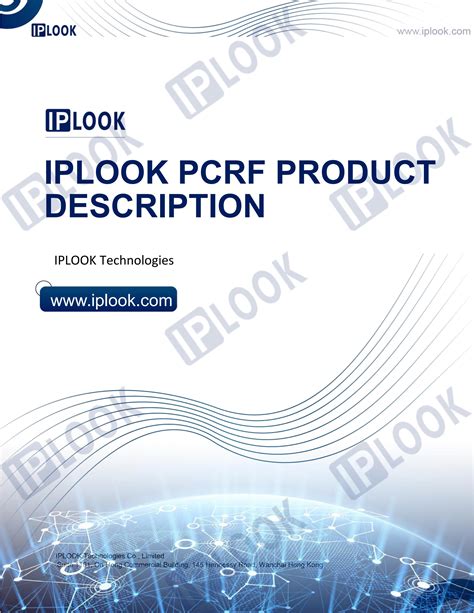 Policy And Charging Rules Function PCRF By IPLOOK Technologies Co