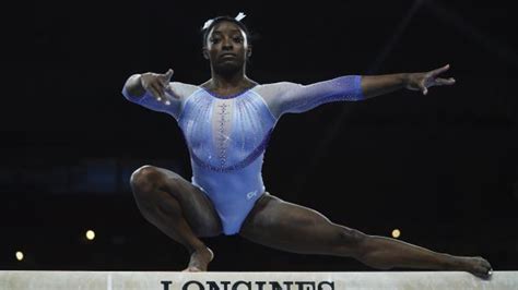 La Estrella De La Gimnasia Simone Biles Volvi A Competici N