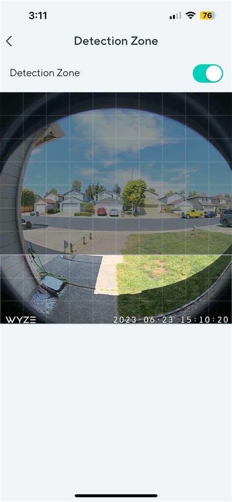 Detection Zone Not working (doorbell pro) - Cameras - Wyze Forum