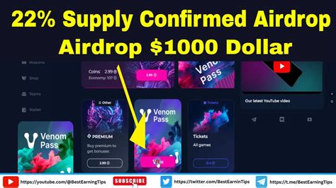 Venom Nft Claim Venomtestnet Supply Confirmed Community Airdrop