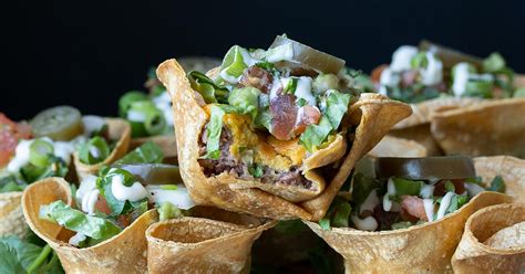 Crunchy Taco Cups Vegan Gluten Free Recipe Mi Rancho® Pure Tortilla Joy