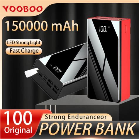 Yooboo Powerbank Original Brand Mah Power Bank Heavy Duty Power