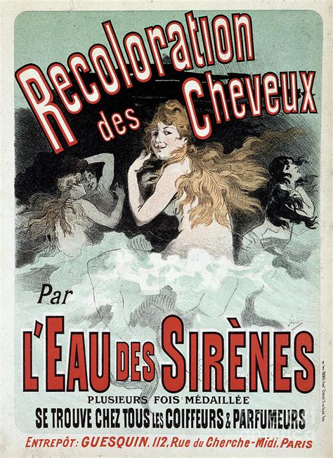 Naked Women In Clouds Advertisement For L Eau Des Sirenes