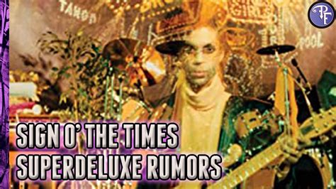 Prince Sign O The Times Super Deluxe Rumors YouTube