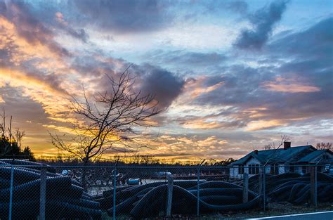 Sunset At The Scrap Pile Photograph By Randy Scherkenbach Fine Art