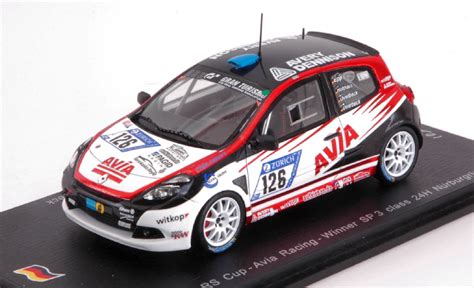 Modellino Auto Scala 1 43 Spark Model RENAULT CLIO RS CUP N 126 WINNER