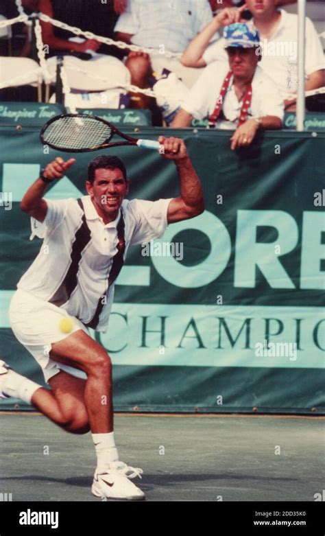 Ecuadorian tennis player Andres Gomez, 1996 Stock Photo - Alamy