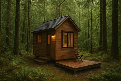 Tiny House In The Woods Living Off Grid Design Ideas And Real Life