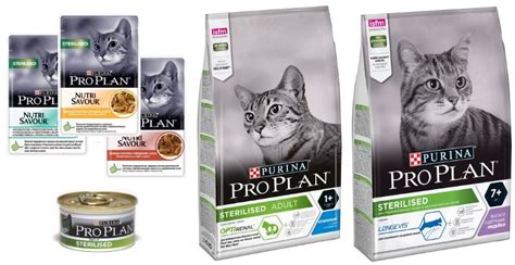 Сухие корма от Purina Proplan для котов и кошек после стерилизации и ...