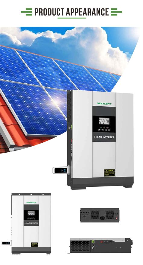 Neexgent W Watt Pure Sine Wave Ac Inverter Kw Off Grid