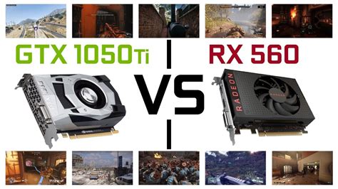 Gtx 1050 Ti Vs Rx 560 I3 8100 12 Games Benchmark 1080p Youtube