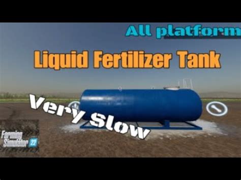 Liquid Fertilizer Tank New Mod For All Platforms On FS22 YouTube