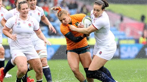 Rugby World Cup England Show Variety In Awful Conditions To Reach