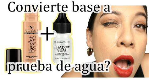 Convierto Base A Prueba De Agua Funciona Mezclar Kleancolir Shadow