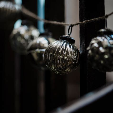 Buy Glass Bauble Garland Delivery By Crocus