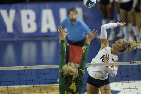 BYU Roundup No 10 Womens Volleyball Sweeps Second Straight Ranked