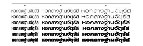 Sharp Grotesk Global Thai