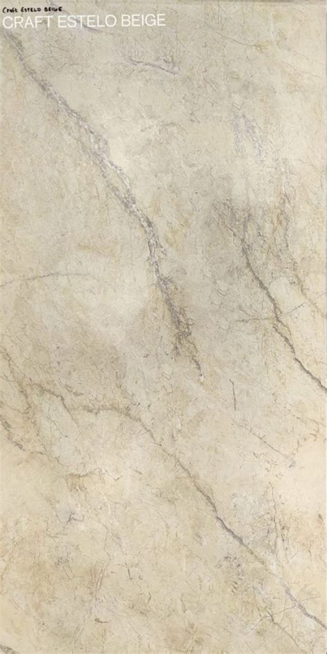 Craft Estelo Beige Marble Floor Tile For Flooring Thickness 14 7 Mm