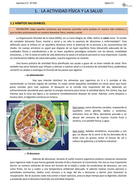 Pdf La Actividad FÍsica Y La Salud · La Organización Mundial De La