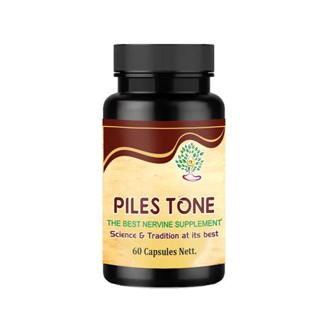 Piles Cure Herbal Ayurvedic Medicines Piles Tone 60 Capsules At Rs