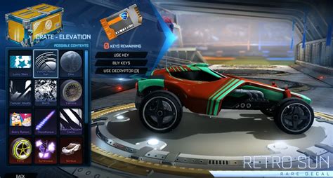 Rocket League New Elevation Crate Items Are Coming How To Get All New