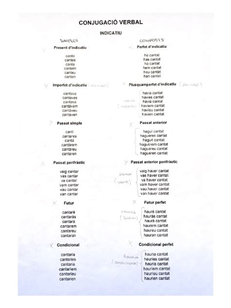 Verbs Català Pdf