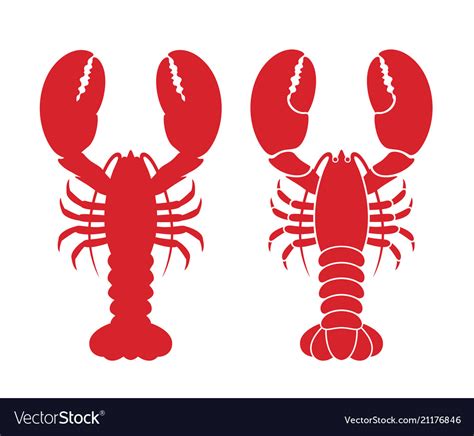 Lobster Royalty Free Vector Image - VectorStock