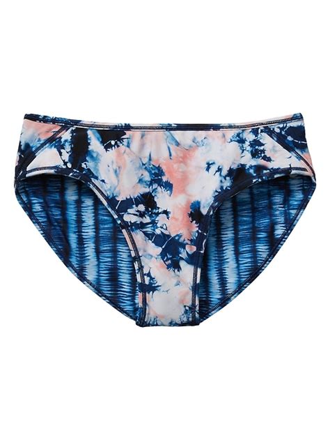 Athleta Girl Reversible Festival Tie Dye Bikini Bottom Athleta