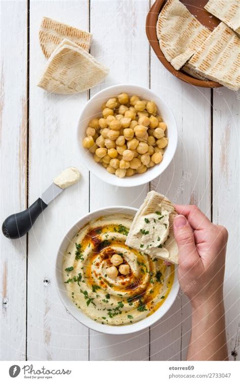 Hummus Hummus Kichererbsen Ein Lizenzfreies Stock Foto Von Photocase