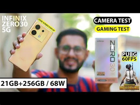 Infinix Zero G Unboxing Camera And Gaming Test Youtube