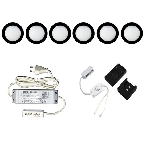 FR 68 Led Set Met Dimmer Zwart Hera Doeco Thuis In Iedere Keuken