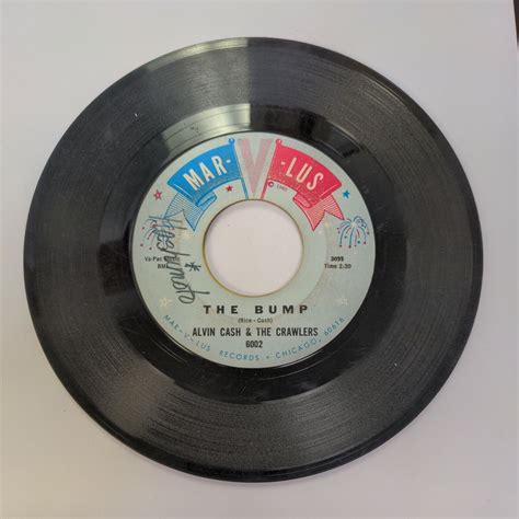 45 Record Alvin Cash And The Crawlers The Bump Twine Time Vg Ebay