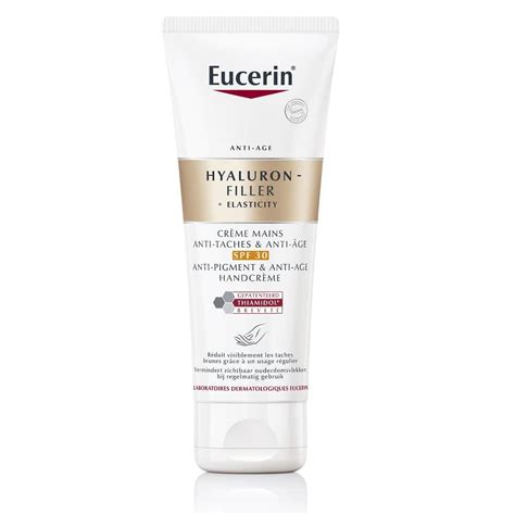 Eucerin Hyaluron filler Elasticity Anti pigment anti age handcrème