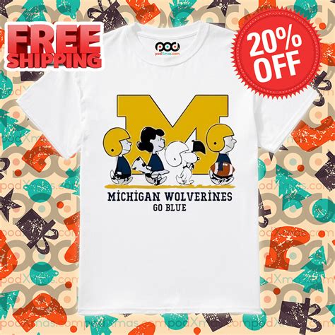 Peanuts Snoopy And Friends Michigan 2024 Shirt