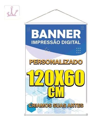 Placa Faixa Banner Personalizado 60x120 Cm MercadoLivre