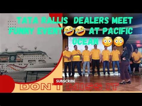 Tata Rallis Funny Event Don T Miss It At Seapacific Ocean Youtube