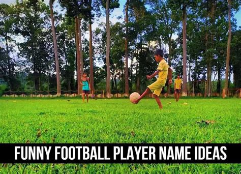 Funny Football Player Name Ideas [Guaranteed Laughs!]