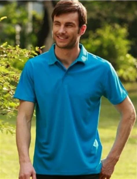 Polo Blue Coller T Shirt Half Sleeves Plain At Rs 265 In Tiruppur