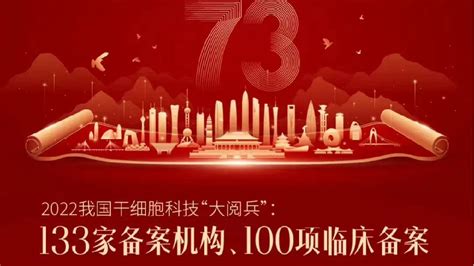 2022我国干细胞科技大阅兵133家备案机构100项临床备案 医学 干细胞 新浪新闻