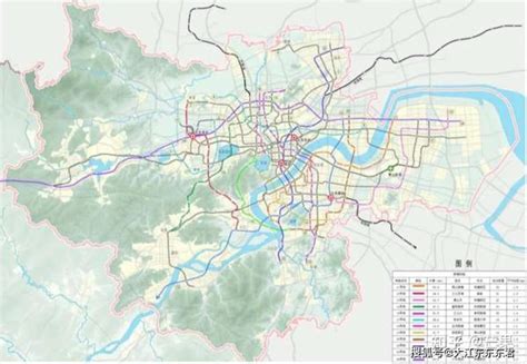 杭州地铁四期建设规划方案1715km（20229） 知乎