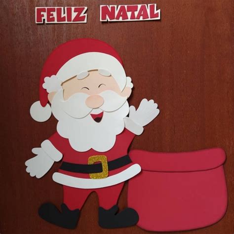 Papai Noel de EVA – 28 ideias adoráveis e moldes para imprimir!
