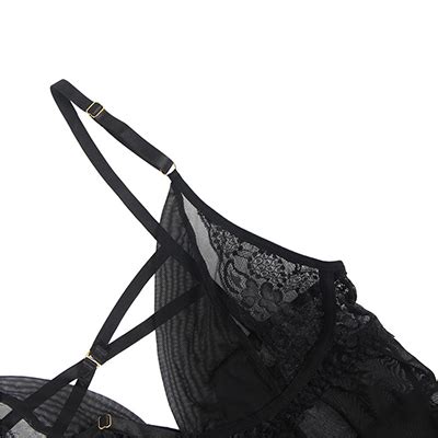 Sexy Black Babydoll Lingerie Woman 254