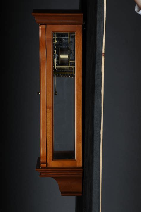 Classic Kieninger Pendulum Wall Clockregulator Cherry Wood For Sale
