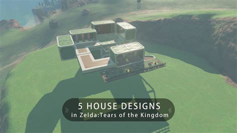 House Designs In Zelda Tears Of The Kingdom Youtube